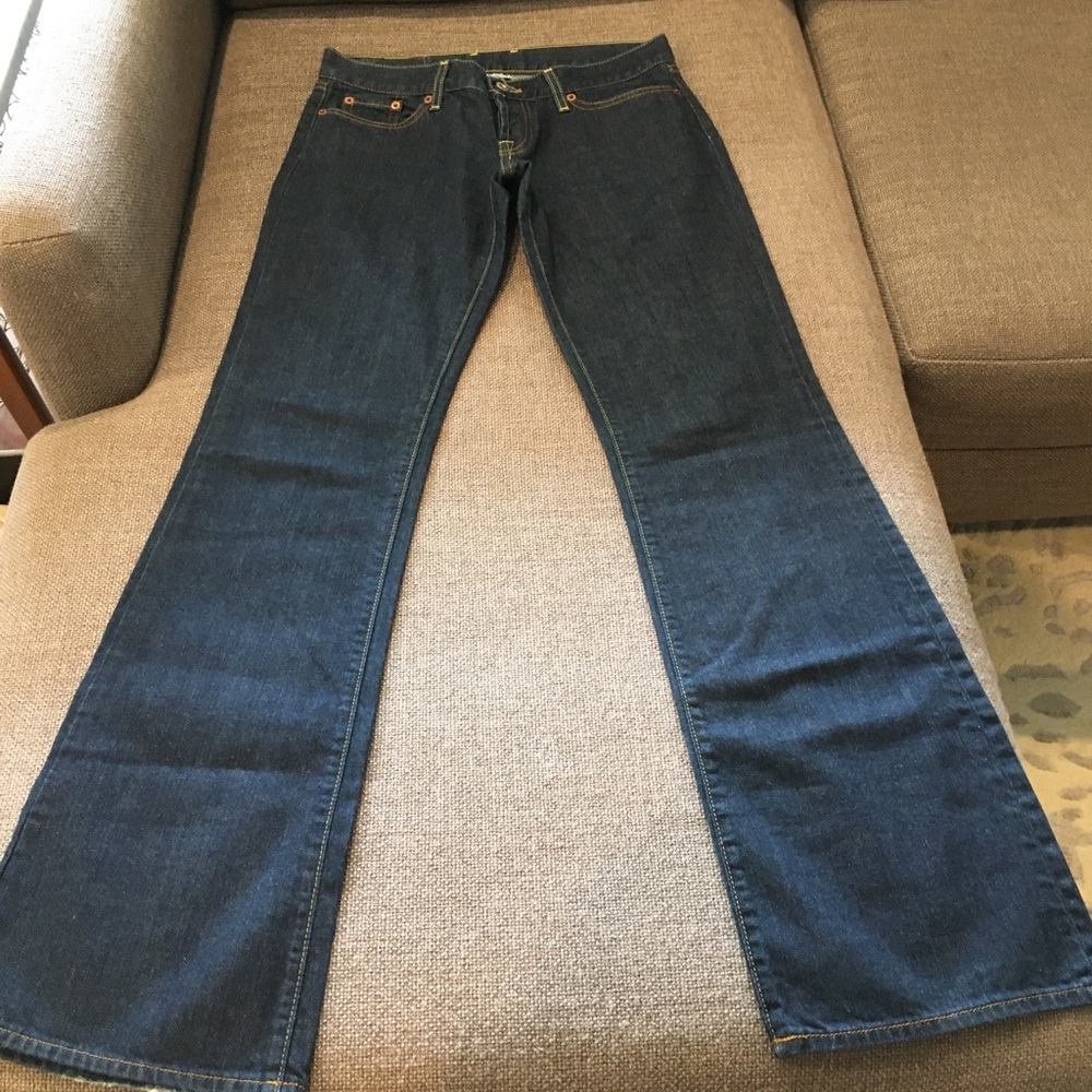 Lucky Brand button fly jeans. Size 4. Boot cut.